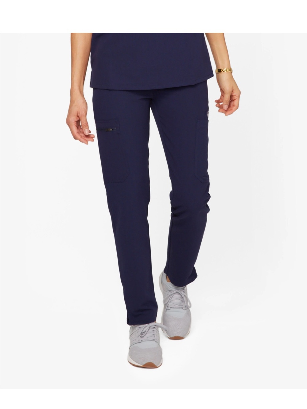 Figs Women's Navy Slim Cargo Pants